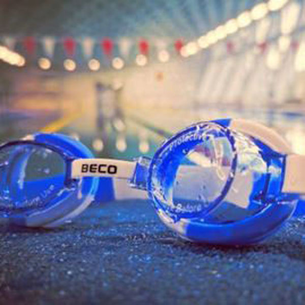 Bild von Schwimmbrille Kind blau