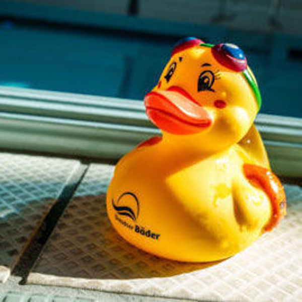 Bild von Badeente gelb